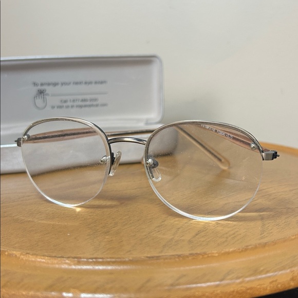 Foster Grant FG9045 Reading Glasses +2.75 Half Rim Metal Frame w/ Case - Picture 2 of 10